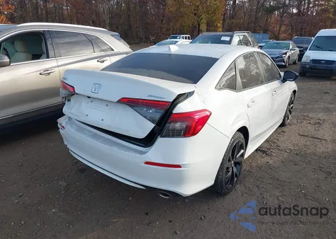 2024 Honda Civic Sport из США, поврежденный, VIN 2HGFE2F51RH581514